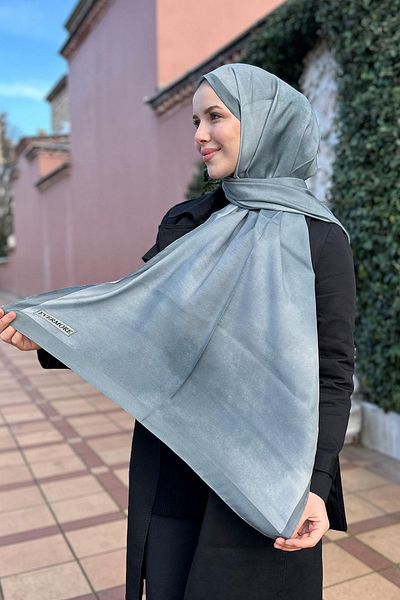 EVERMORE Şal Elegance - Model nor - EM016-24 - Fum