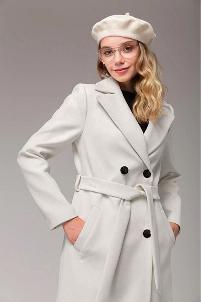 Toridas Cashmere Ecru Women's Coat