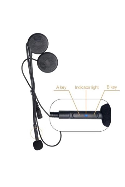 Techmaster L1m-s Bluetooth Intercom Motosiklet Kaskı Kulaklık