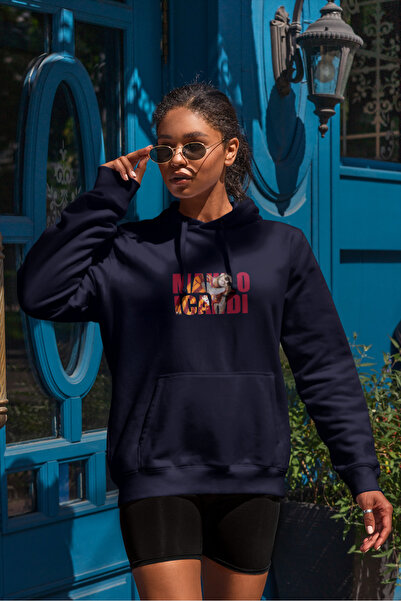 Tshirto ICARDREAM Світшот з капюшоном і 3-нитковим шардом з принтом