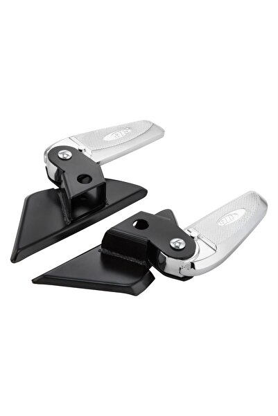 Vespa LX-LXV Ayaklık/Ayak Basma Aparatı *Krom-Siyah* Takım / SIP