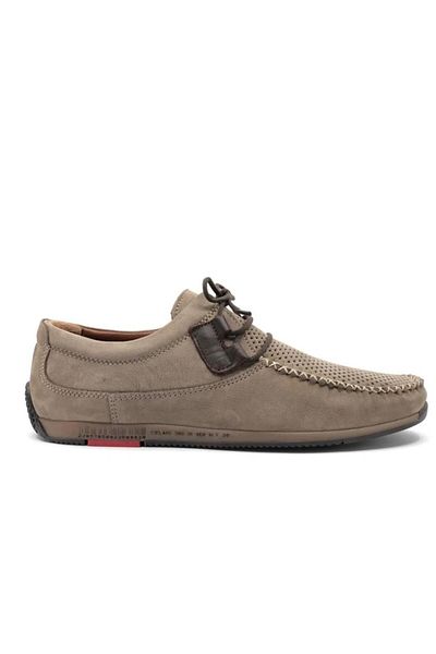 JAMES FRANCO Jf-5092l Ανδρικά Γνήσια Δερμάτινα Nubuck Marine Casual Παπούτσια
