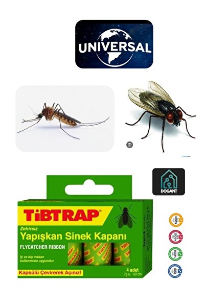 Dogant Üniversal Tarım Yapışkan Sinek Sivrisinek Kapanı 4lü 2027