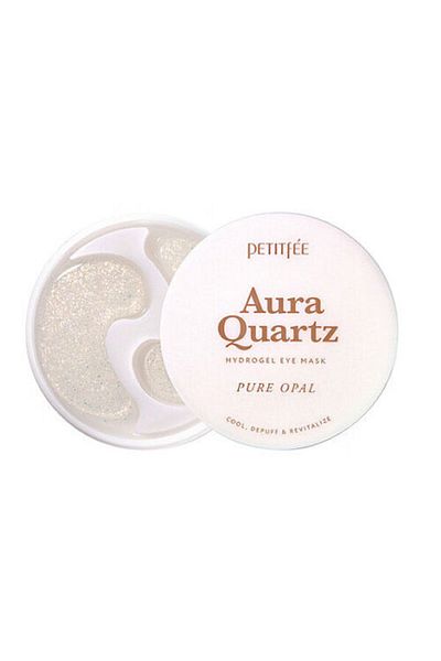 Petitfee Petitfee Aura Quartz hydrogelová oční maska ​​- Pure Opal 40 ea - Hydrogel Eye Flakes