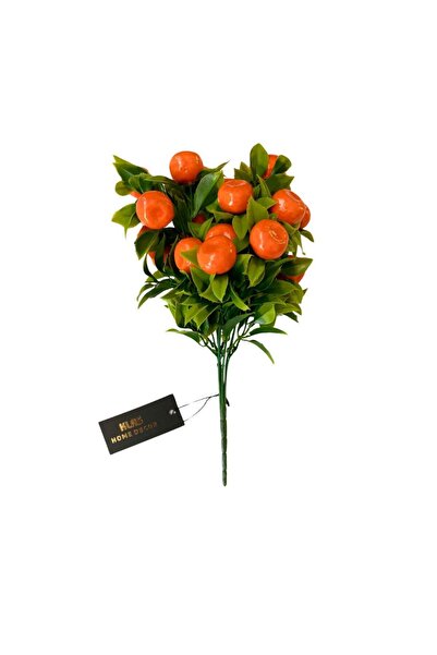 Klas Home Decor باقة اليوسفي الاصطناعية الحمضية