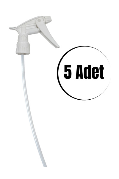 Apex Sprey Triger Başlık- Beyaz Fısfıs Sprey Başlığı Kimyasala Dayanıklı 1 Lt...