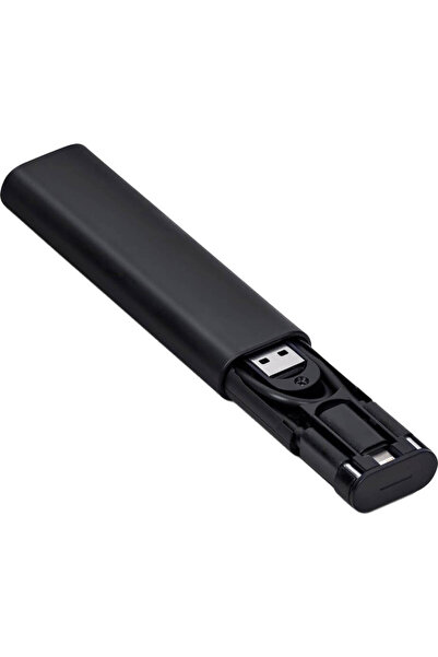 Techmaster 60W Type-c iPhone Usb Şarj Kablosu 60w Seyahat Kablo Seti C-011