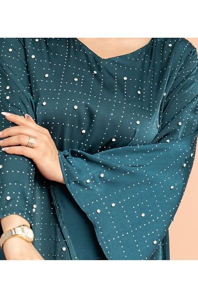 IKKXA Crystal Patterns Luxury Jalabiya