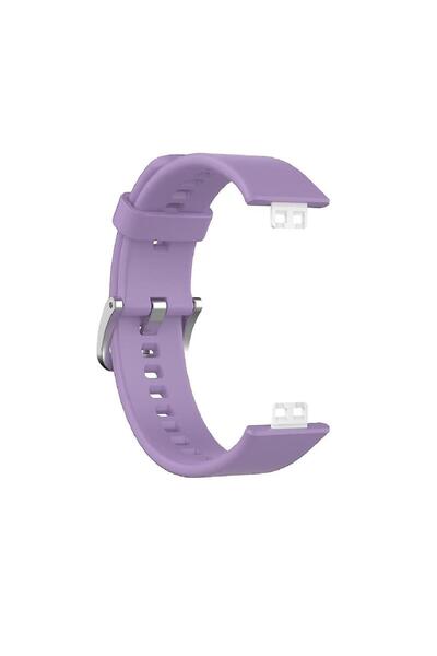 Techmaster Huawei Watch Fit Uyumlu Silikon Kordon Kayış