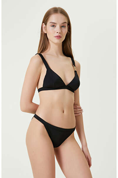 Network Siyah Penye Üçgen Bikini Takımı