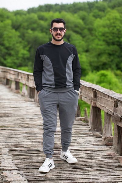 Merry Store Σετ φόρμας Unisex 2 Thread Seasonal Comfortable Fit