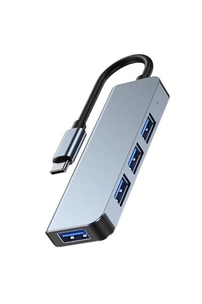 Techmaster Type-c 1xusb 3.0 3xusb 2.0 Hub Otg Çoğaltıcı Adaptörü Byl-2013t