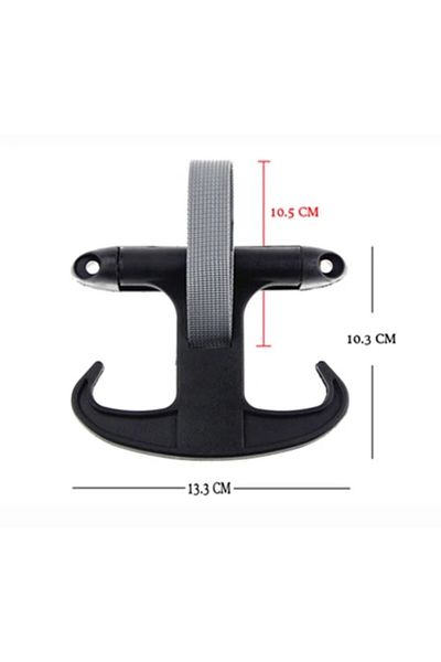 Techmaster Car Auto Luggage Bag Bag Hanger Holder Universal