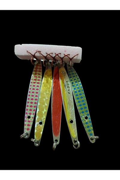 Depar 12 GR 9 CM KAŞIK - 5 ADET KARIŞIK