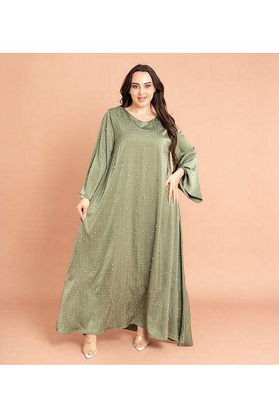 IKKXA Crystal Patterns Luxury Jalabiya