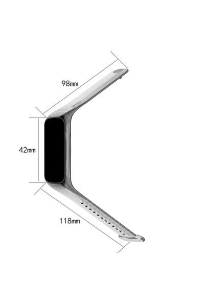 Techmaster Transparent Transparent Silicone Cord Compatible with Samsung Galaxy Fit 2 R220