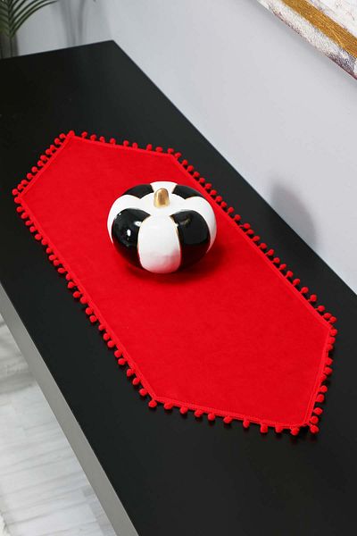 Aisha's Design Pompom Runner 90x30,R-20K