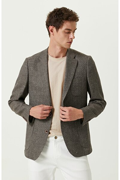 Network Vizon Desenli Ceket