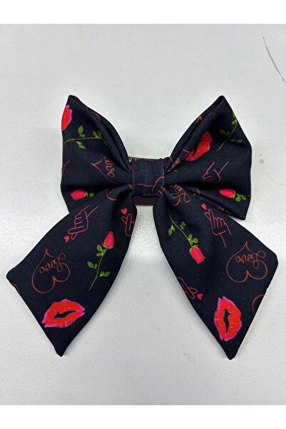 Melkady Aksesuar MelKady 538B - Розкішна автоматична шпилька з бантиком, з мо...