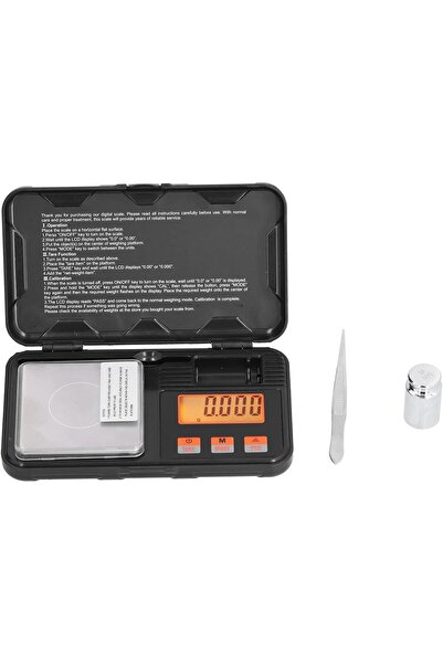 Techmaster 50Gr 0.001Gr Hassasiyetli Pırlanta Altın Gümüş Carat Karat Terazisi