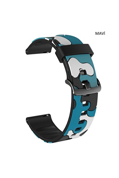 Techmaster Samsung Gear Watch 3 41mm Active 2 40 44mm Uyumlu Kamuflaj Kordon ...