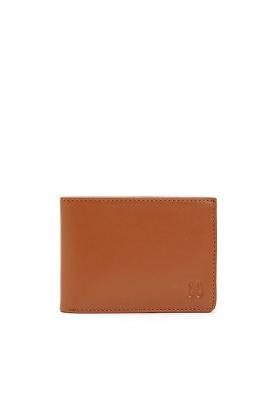 Network Tan Men's Leather Wallet