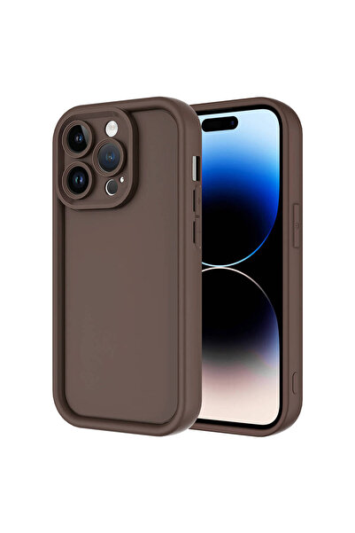 UnDePlus Apple iPhone 14 Pro Max Kılıf Kamera Korumalı Kalın Kenarlı Viera Si...