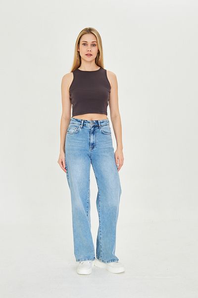 Dİ GİYİM Women's Ribana Crop Sneakers