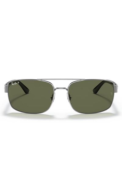 Ray-Ban Ray Ban Man Pillow Sunglasses- Rb 3687 - Lense Size:58mm - Gunmetal