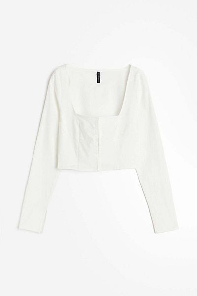 H&M Square-neck top