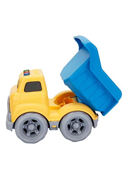 Minibo Sesli ve Işıklı Mini Kamyon - Sarı Kamyon