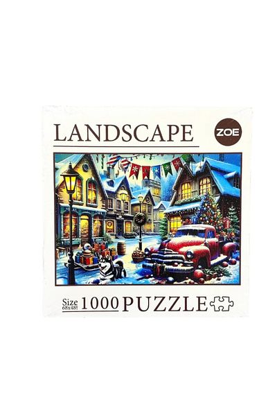 Zoe 1000 Pieces Puzzle-Evil Winter Streets