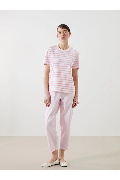 LC Waikiki Tricou cu dungi Lcw Vision pentru damă