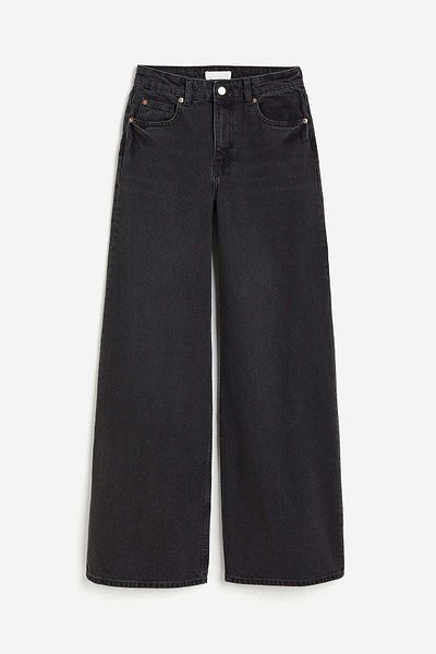 H&M Wide High Jeans
