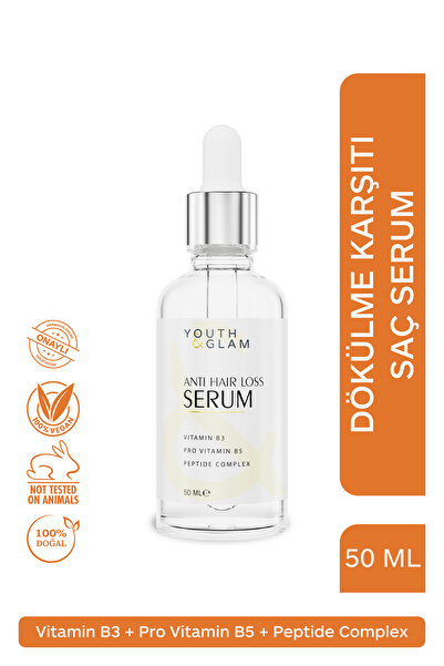 YOUTH&GLAM Saç Dökülmesine Karşı, Onarıcı Ve Güçlendirici Serum
