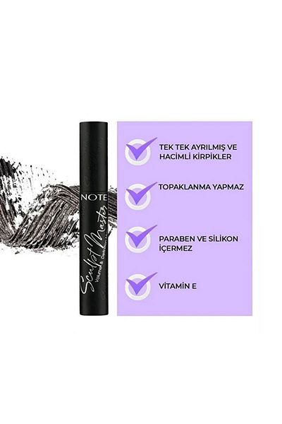NOTE Sculpt Master Mascara - Black Leather 02 8ml