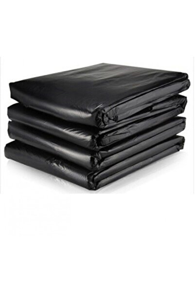 YALOVA AMBALAJ Çöp Poşeti Siyah 120x150 Cm - Jumbo Boy Kalın 5 Adet