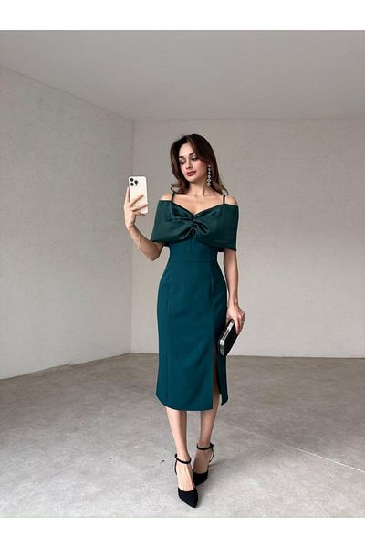 MODA DURAĞI Shine Midi Dress