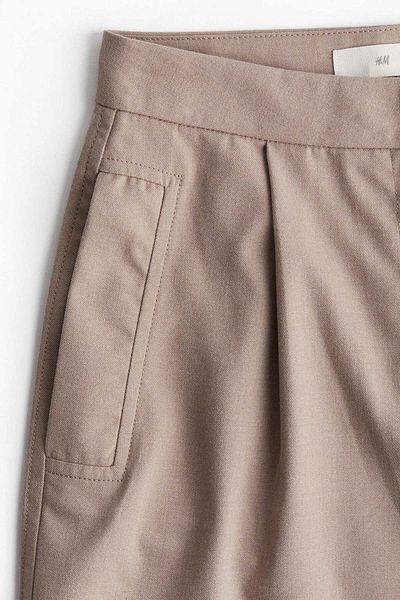 H&M Wide twill trousers