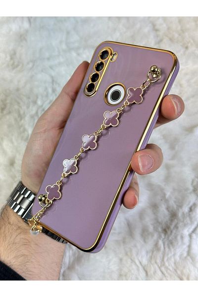 Vip Case Xiaomi Redmi Note 8 مقبض يدوي مقاوم للأوساخ وقابل للمسح وحماية الكاميرا اللامعة من السيليكون