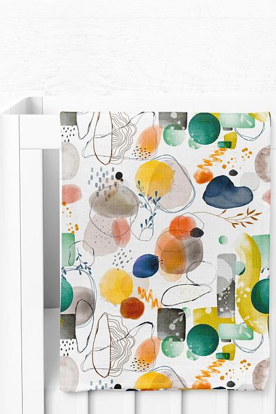 Wheeppo Premium Digital Print Muslin Blanket Bohemian - 75x100 cm