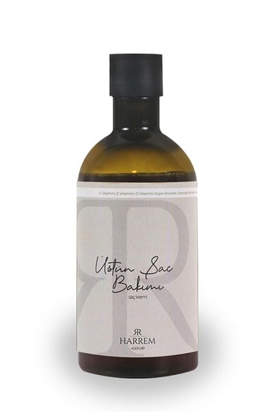 Harrem Repairing and Moisturizing Premium Hair Care Cream with Argan and Coconut Oil Extract 400ml