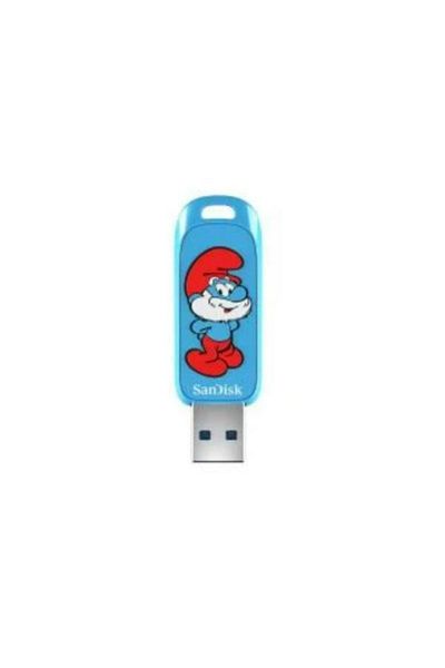 SanDisk Smurfs 128Gb USB 3.2 Generation 1 Flash Memory Sdczis-128G-G46
