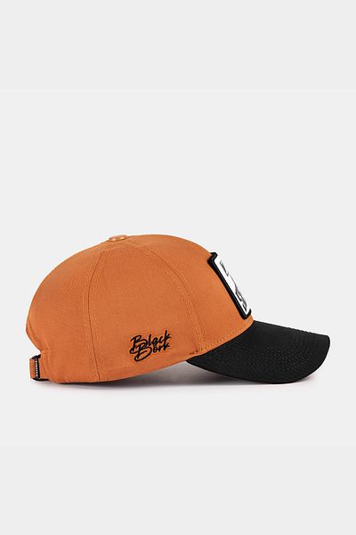 BlackBörk V1 Six 7 Number Logo Black-Brick Baseball Cap