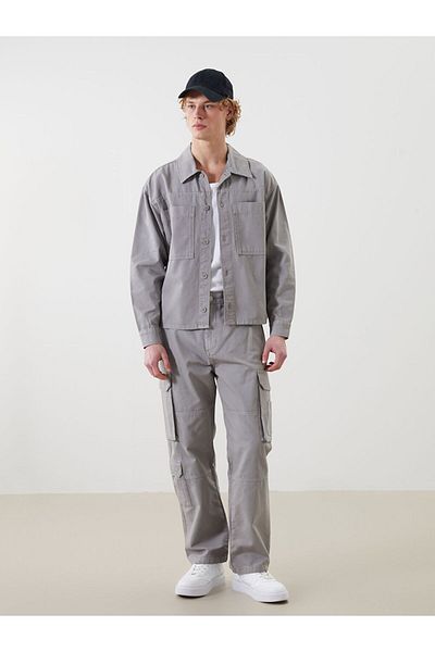 LC Waikiki Ανδρικό πουκάμισο Oxford Pocket με άνετο και προσαρμοσμένο σχήμα