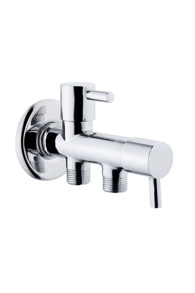 FKN Stick Head Brass Double Intermediate Faucet