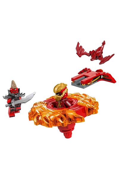 LEGO Ninjago Kai's Spinjitzu Dragon - 71823, 2 Ninja Mi for Children 6 Years Old and up