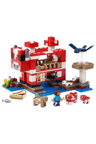 LEGO Mooshroom House 21270 - Loving Adventure Games and Mushrooms for Ages 8+