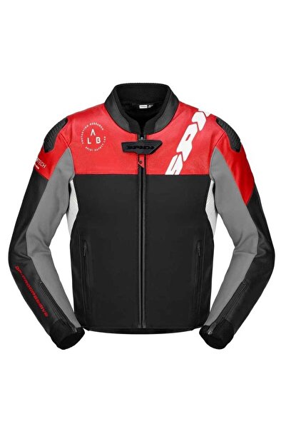 Spidi Jacket Dp Progressive Hybrid Perforated Leather Red