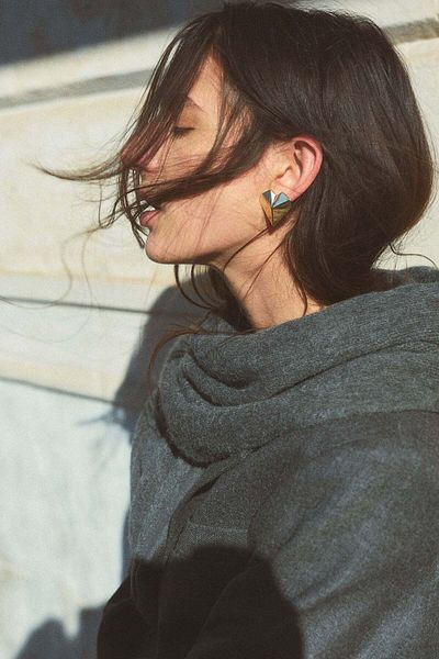 H&M Heart-shaped earrings